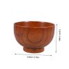 WOFASHPURET 1 Set Wooden Facial Mask Tool Mixing Skincare Bowl with Spatula and Spoon Natural Esthetician Supplies for DIY Face Mask Home Salon Use view 2