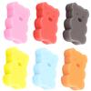 Beaupretty Baby Bath Sponge Cartoon Bear Shape Soft Kids Bath Loofah for Gentle Cleansing and Infant Bathing Supplies 3.94X2.76X0.98 Inches view 1