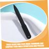 Beaupretty 3Pcs Stainless Steel Nail Files for Fingernails Durable Manicure Tools with Stylish Design Portable and Easy to Use for Womens Nail Care Routine view 3