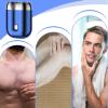 Men Waterproof Travel Shaver, Washable Rechargeable Shaving Machines | Shavers for Men,Foil Shaver with Floating Blade Double Head Razor | Pocket Size Motor Electric for,Foil Shave view 3
