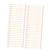 Beavorty 300PCS Double-Headed Cotton Swabs Soft and Absorbent Cosmetic Cotton Sticks for Makeup Remover for Household and Personal Use view 1