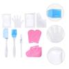 PACKOVE 1set Paraffin Wax Hand Gloves Foot Care Supplies Hand Treatment Spa Foot Cover Moisturizing Gloves Skin Care Kit Random Color view 2