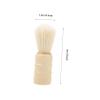 OUNONA Barber Brush Fine Hair Texture Men's Shaving Brush for Professional Shave Beard Care Tool view 2