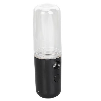 Portable Sprayer, Face Humidifier, Portable Mist Sprayer for Face Hydrating, Daily Makeup, Black