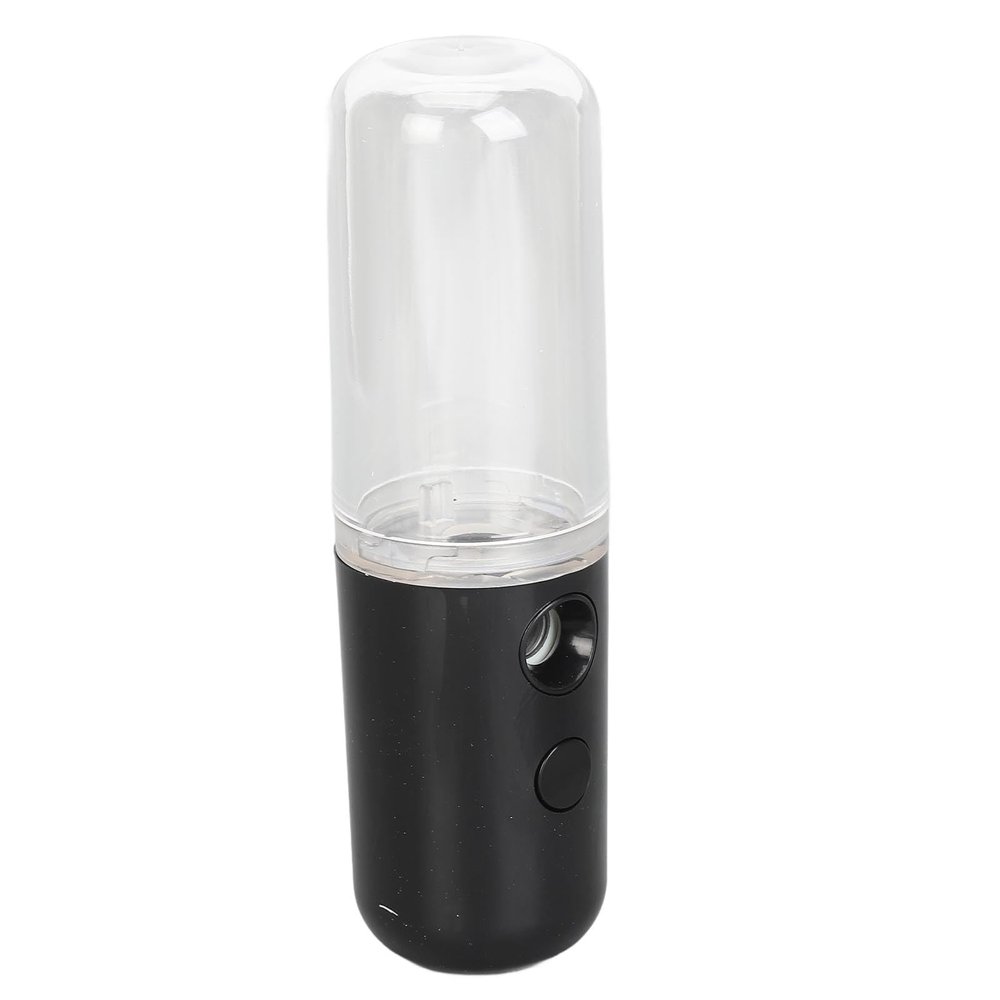 Portable Sprayer, Face Humidifier, Portable Mist Sprayer for Face Hydrating, Daily Makeup, Black