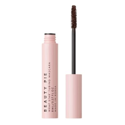 Beauty Pie Wrap Star Tubing Mascara, 0.27floz  Classic Brown, SmudgeProof, FlakeProof Lengthening & Curling with Glossy Finish, SensitiveEye Safe
