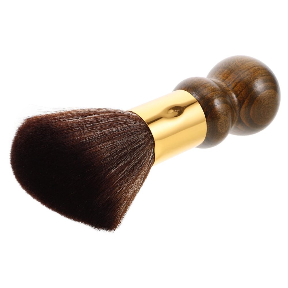FOMIYES Men Beard Brush Soft Bristle Hair Cleaning Brush for Grooming and Styling Portable Handle for Travel and Home Use