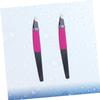 SHERCHPRY 2pcs Stainless Steel Eyebrow Clamp Tweezers Precision Eyebrow Shaping Tool for Easy Hair Removal and Trimming Design Convenient for Makeup Bag view 4