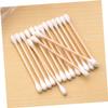 Beaupretty 300PCS Cotton Swabs for Makeup Removal Double Ended Cosmetic Cotton Buds for Cleaning Skin Travel Friendly for Home Use for Sensitive Skin view 3