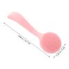 GALPADA 3pcs Handheld Face Cleaning Brush Soft Silicone Scrubber for Women Effortless Facial Cleansing Tool Pink for Gentle Skin Massage and Deep Cleansing view 4