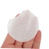 ASAKKURA 600Pcs Half-Circle Makeup Remover Pads Thickened Non-Woven Facial Cleansing Cloths for Women Travel-Friendly Soft Face Pads Absorbent Texture view 2