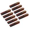 10 Pcs Folding Pocket Comb Hand Made Folding Type Fine Tooth Brown Comb Gold Buckle Sm for Men Ckle Sm for Men Pocket CombPocket CombFolding CombPortable view 2