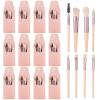 12-Piece Makeup Brush Set With Bag, Includes 8 Brushes For Foundation, Blush, Shadow & More, Perfect Bridesmaid Gift, Compact And Portable For Travel view 4