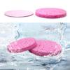 10Pcs Pink Round 2.5Inch Wood Pulp Cotton Compressed Facial Sponge Reusable Face Washing Sponges for Skin Cleaning Cosmetic Spa Makeup Removal view 4