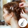 100Pcs Small Alligator Hair Clips 1.18in/30mm Silver Hair Clips for Styling Hairdressing Salon, Duckbill Bow Clip Hairclips for Crafts, Hair Accessories, & Arts & Crafts view 4