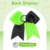 12 PCS Basketball Cheer Bows 8" Large Hair Bows Ponytail Holders for Girls Cheerleader Game Day Sports Team Spirit Accessories Handmade Glitter Streamer Hair Ribbons Bulk view 4