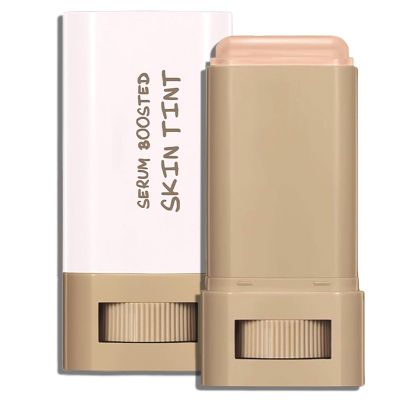 Beauty Balm Serum Boosted Skin Tint, Lightweight Solid Tinted Hydrating Serum Foundation Contour Stick for Women, Sheer to Medium Coverage, Radiant & Dewy Finish for Face Makeup(#05)