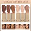 Beauty Balm Serum Boosted Skin Tint, Lightweight Solid Tinted Hydrating Serum Foundation Contour Stick for Women, Sheer to Medium Coverage, Radiant & Dewy Finish for Face Makeup(#05) view 2