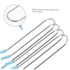 Beaupretty 24pcs Hot Roller Clips U Shaped Wire Clips for Hair Styling Durable Spring Perm Rods for Creating Waves and Retro view 3