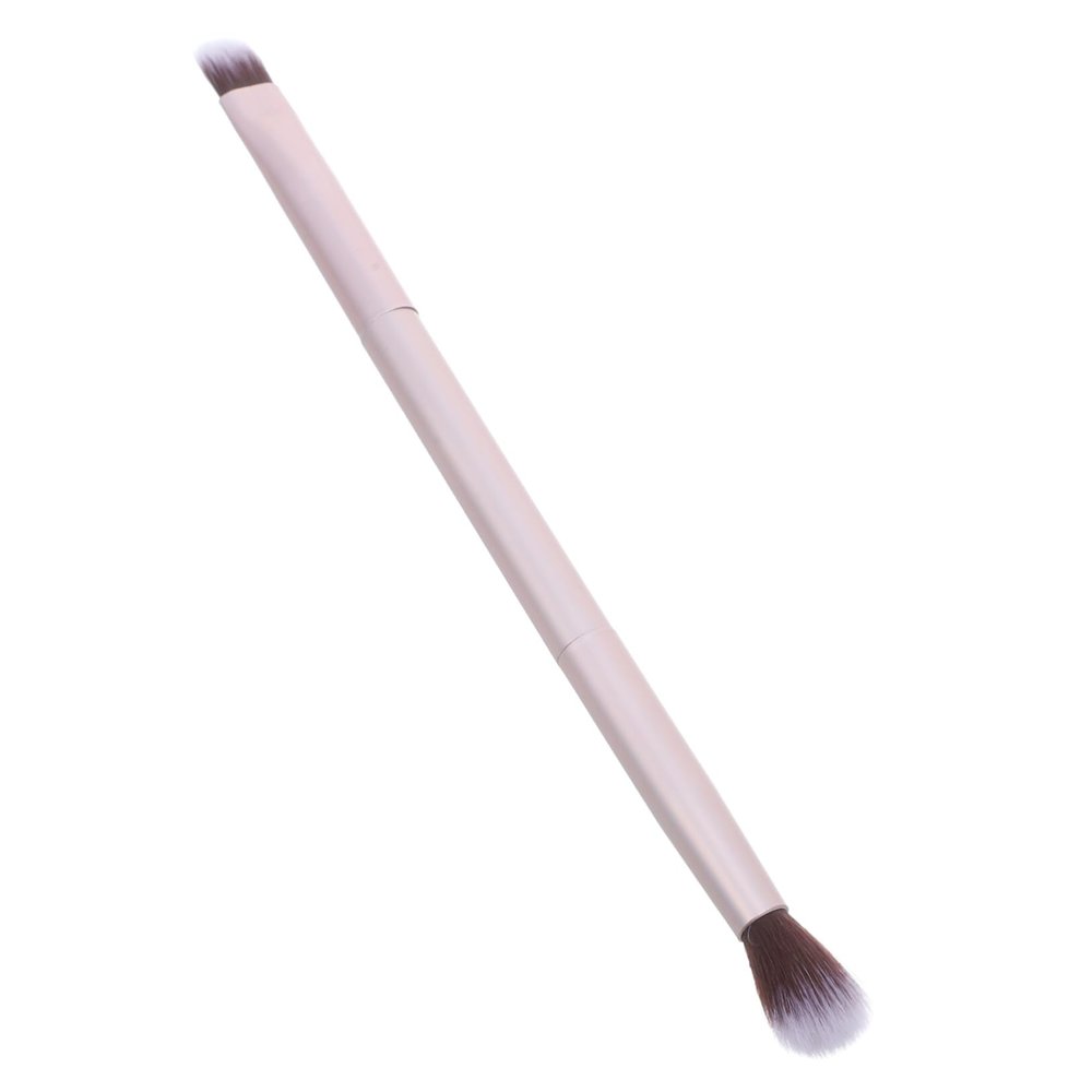 DONFAMDS Professional Makeup Brush Double Ended Eyeshadow Brow Foundation Brush for Women Matted Gold