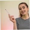 DONFAMDS Professional Makeup Brush Double Ended Eyeshadow Brow Foundation Brush for Women Matted Gold view 4