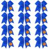 12 PCS Basketball Cheer Bows 8" Large Hair Bows Ponytail Holders for Girls Cheerleader Game Day Sports Team Spirit Accessories Handmade Glitter Streamer Hair Ribbons Bulk view 1
