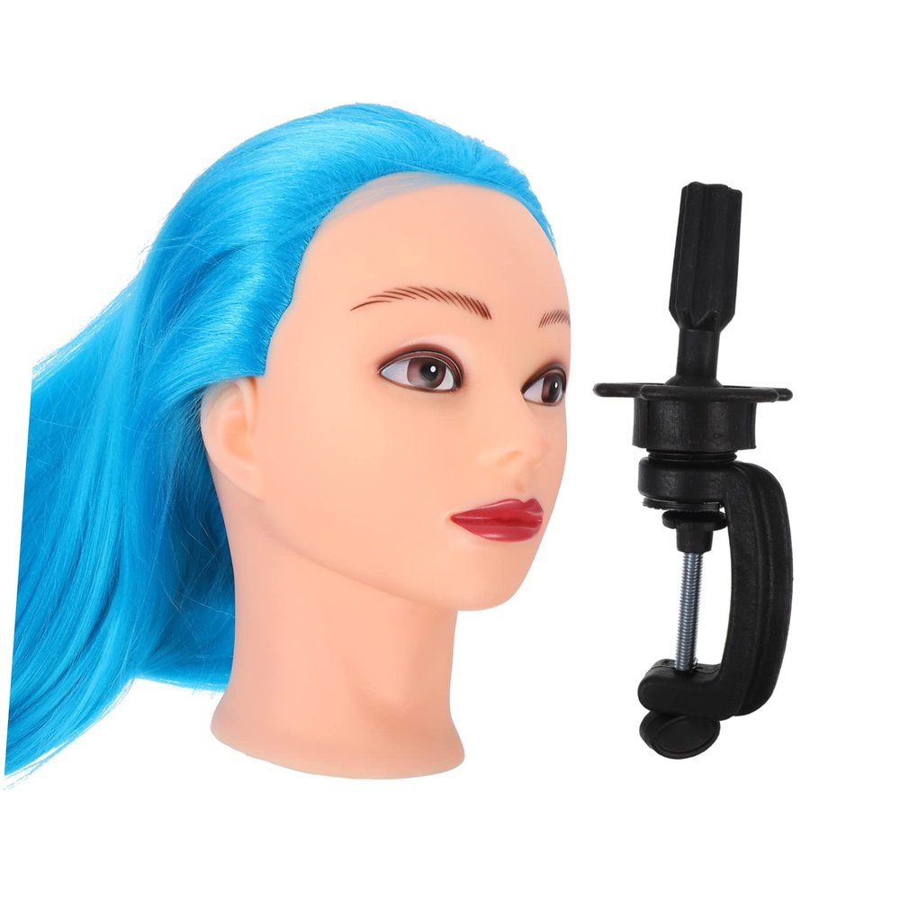 Beaupretty Practice Head Mold for Hair Styling Cosmetology Mannequin Head Model Braiding Hair