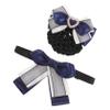 NIYANGLE 2pcs Professional Hair Clip Head Flower Set Business Suit Bow Tie Hair Net Elegant Women Accessories view 1