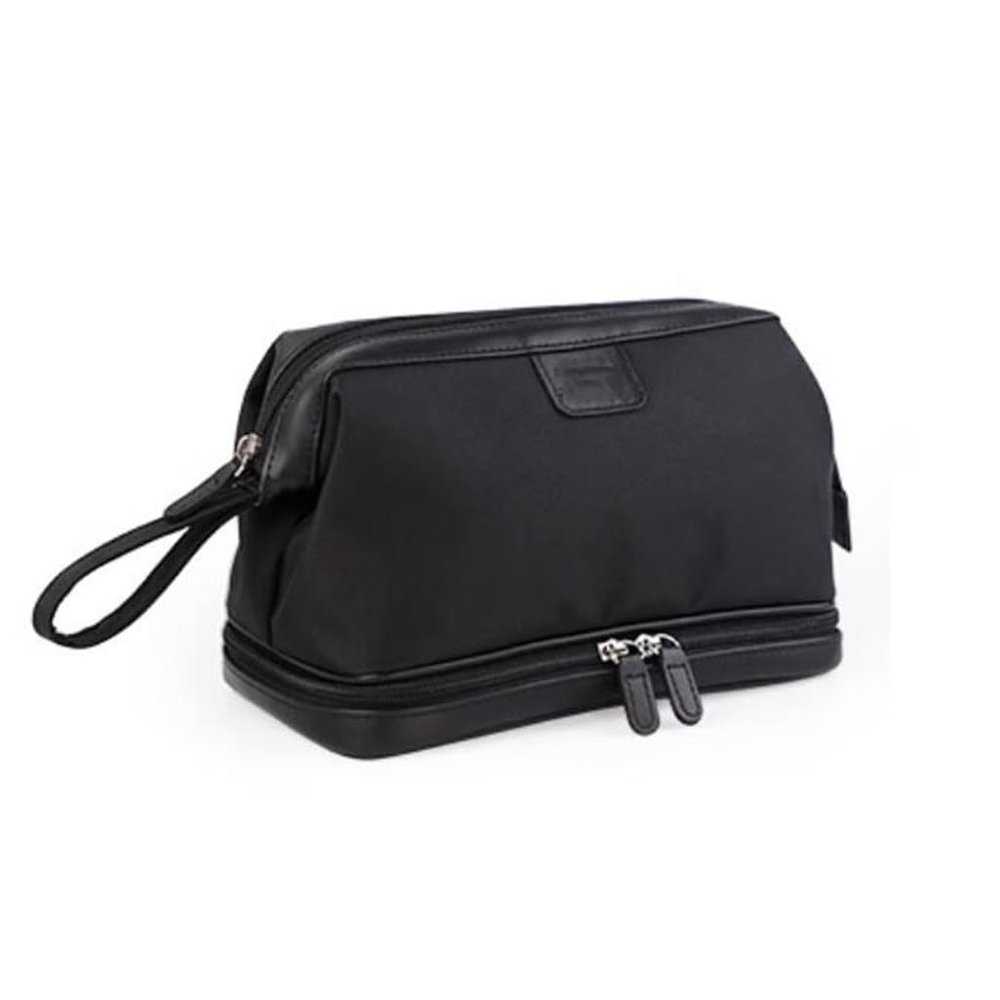 ASWRTYJO Travel toiletries Bag, Dry and Wet Separation toiletries Bag, Travel Portable Makeup Bag, toiletries Bag, Male