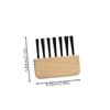CALLARON 4pcs Comb Hair Cleaning Tool Comb Hair Cleaning Brush Brush Cleaner Dryer Cleaner view 2
