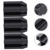 WOFASHPURET 9pcs Eyebrow Pencil Sharpeners Dual Cosmetic Sharpener for Makeup Tools Detachable Lid Blades for Eyeliner and Brow Pencils Black view 2