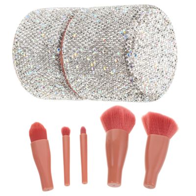 Beavorty Makeup Brushes Storage Case Blush Brush Eye Shadow Lip Foundation Travel Toiletry Bag