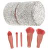Beavorty Makeup Brushes Storage Case Blush Brush Eye Shadow Lip Foundation Travel Toiletry Bag view 1