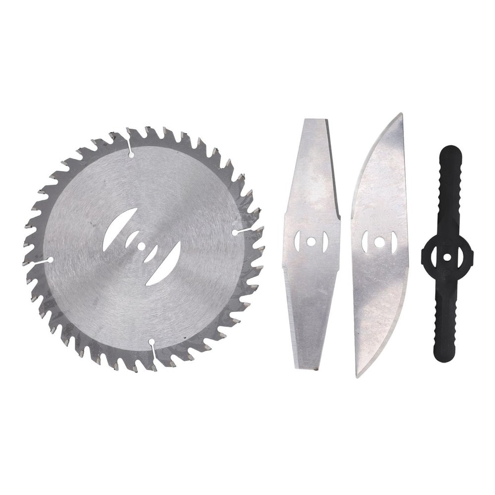 4PCS Swiftly Replaceable Cordless Trimmer Metal Blades, Trimmer Metal Blades, Suitable for All Cordless Trimmers, Delicate Grass, Thick Bushes