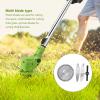 4PCS Swiftly Replaceable Cordless Trimmer Metal Blades, Trimmer Metal Blades, Suitable for All Cordless Trimmers, Delicate Grass, Thick Bushes view 4