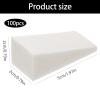 100 Pack Compressed Sponges Facial, Makeup Wedges Sponges, Latex-Free Triangle Cosmetic Blenders, for Liquid & Powder Foundation, Eyeshadow, Blush, Ideal for Professional Makeup Artists & Daily Use view 2