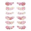 Black Wings 6 Pairs Silicone Eye Patches with Self-Adhesive Design - Cute Bear & Rabbit Inspired Eye Care Patches (Little Bear Little Rabbit 6pairs) view 1
