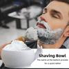 Grandslam Shaving Bowl with Ridges, Shaving Mug with Brush Stand, Shaving Soap Bowl for Shaving Cream and Soap, Durable & Holds Heat Longer, Rich & Thick Lather, Great for Traveling and Use at Home view 3