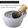 Grandslam Shaving Bowl with Ridges, Shaving Mug with Brush Stand, Shaving Soap Bowl for Shaving Cream and Soap, Durable & Holds Heat Longer, Rich & Thick Lather, Great for Traveling and Use at Home view 4