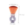 DEARMAMY Hair Salon Shaving Brush Small Barber Brush Handle Gentle Neck Duster for Men Barber Tools view 2