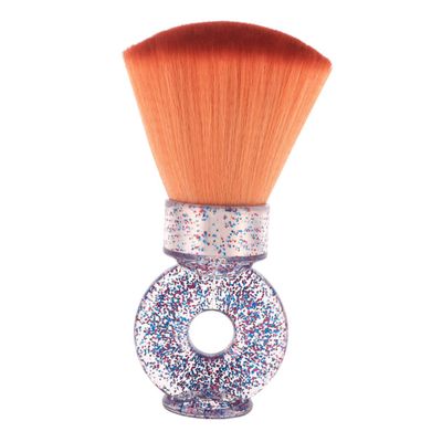 Healvian Small Brush for Men's Hair Barber Brush Handle Neck Duster Barber Accessories