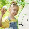 100Pcs Bean Sprout Hair Clips Plant Hairpins Funny Barrette Hair Accessories Party/Featival Headwear view 3