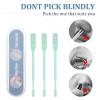 Bremorou Nose Hair Trimmer 3 Pcs Double Sided Knife Cutter 2-in-1 Nose Manual Trimmer 360 Rotating Nasal Hair Razor Portable Cutter Clippers for Men Women (Green) view 4