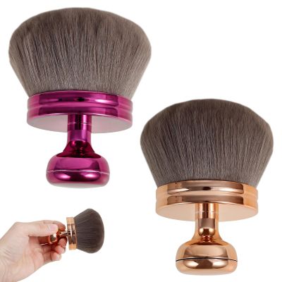 2pcs Self Tan Back Applicator Set Multipurpose Portable Large Body Makeup Brush Professional Oval Face Leg Makeup Brush for Beginne