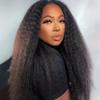 100% Human Hair Kinky Straight Bundles Weave Wefts Weaving Brazilian Remy Hair Extensions 100g/Bundle Double Weft 1 Bundle Natural Color (Kinky Straight, 16inch) view 2