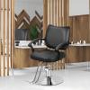 Altsuceser Barber Salon Chair for Hair Stylist, Height Adjustable Hydraulic Lift Salon Chair,360 Swivel Spa Beauty Equipment for Salons, Barber Shops, Tattoo Studios,Max Load Weight 330 lbs Black view 2