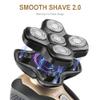 Telfun Detachable Head & Body Hair Shaver, Magnetic Electric Razor for Fast Shaving view 2