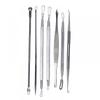 Beaupretty 7pcs Blackhead Extractor Tool Kit  Professional Comedone Remover Set for Face Nose and Chin  Nonslip Stainless Steel Tools for Blemish Removal and Skin Care view 1