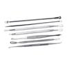 Beaupretty 7pcs Blackhead Extractor Tool Kit  Professional Comedone Remover Set for Face Nose and Chin  Nonslip Stainless Steel Tools for Blemish Removal and Skin Care view 2