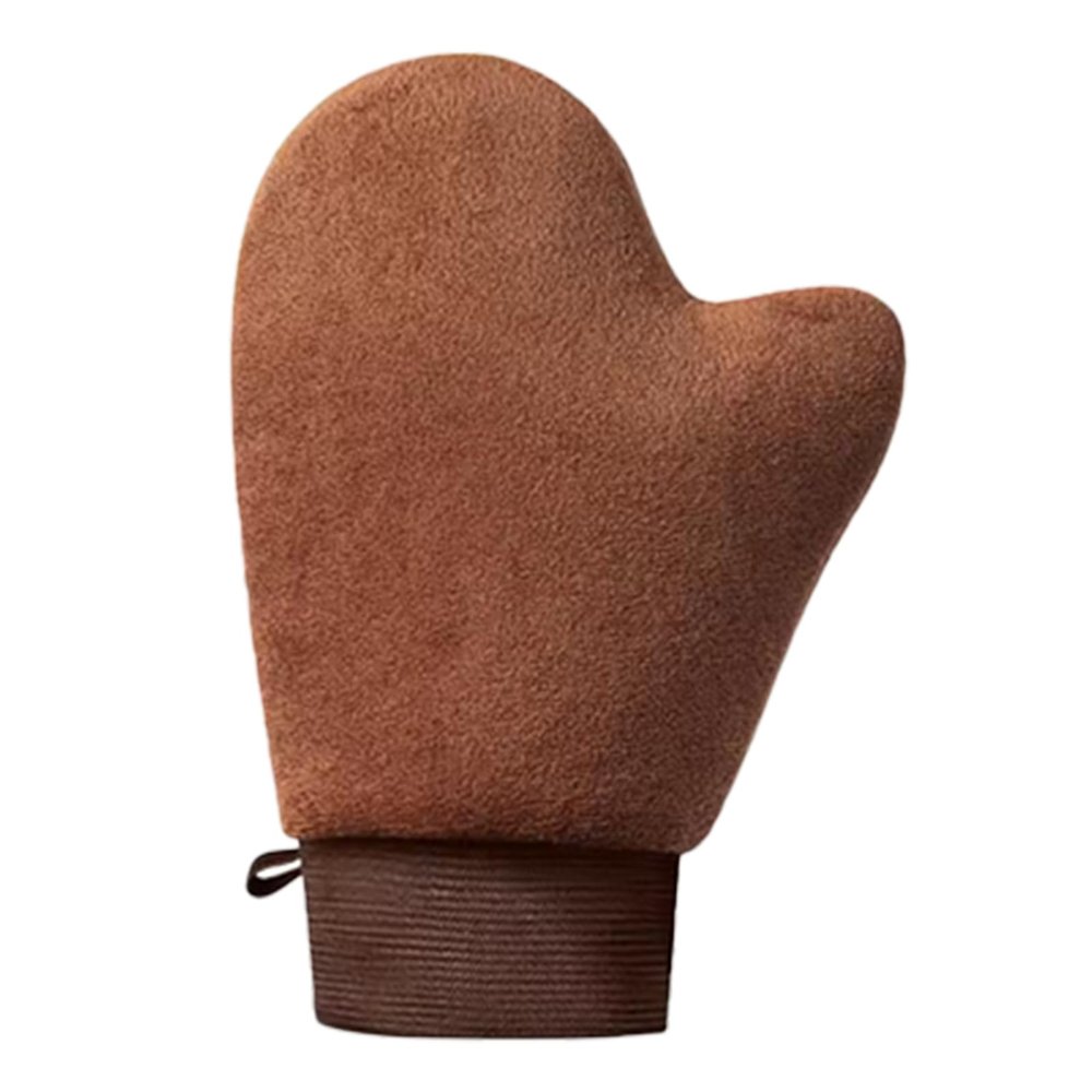 Self Tanning Mitt Applicator, Reusable Soft Glove with Thumb, Quick-Dry Flocking Material for Tanning Mousse and Lotion